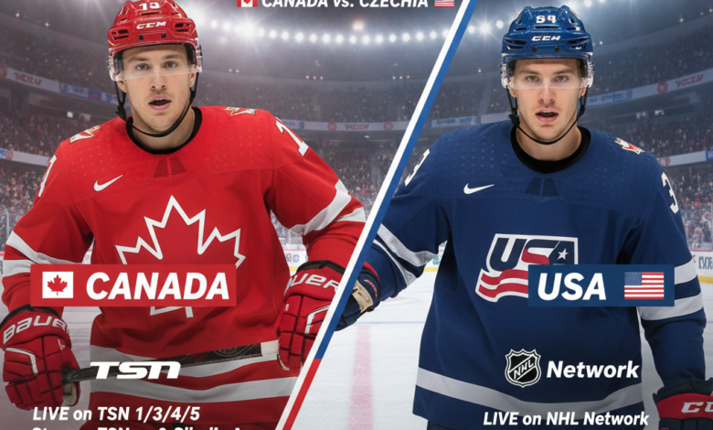 Catch the WJC 2026 Semi-Final live action between Canada and Czechia! Get real-time scores, goal updates, and the best streaming links for Team Canada's redemption mission. Don't miss Gavin McKenna and Zayne Parekh in action