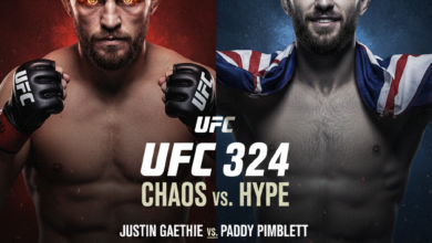 UFC 324 Fight Card Live, and Start Time: Justin Gaethje vs. Paddy Pimblett in Las Vegas