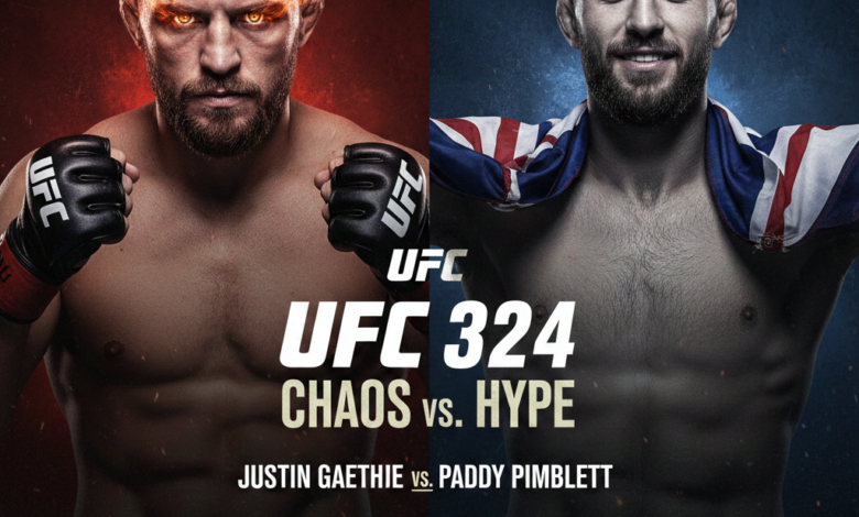 UFC 324 Fight Card Live, and Start Time: Justin Gaethje vs. Paddy Pimblett in Las Vegas
